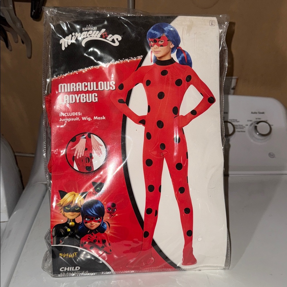 Spirit Miraculous Ladybug Costume - Red and Black